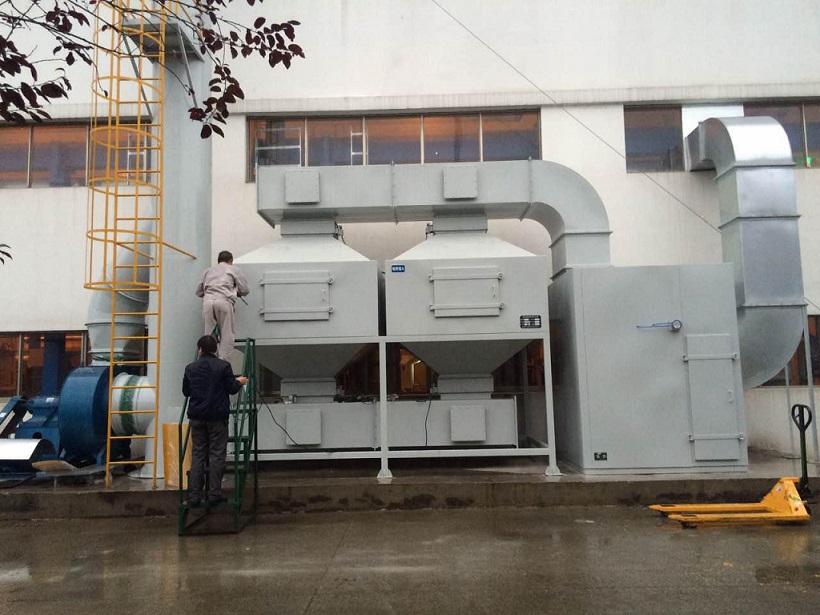 活性炭吸附+催化燃烧废气处理设备 活性炭吸附+催化燃烧废气处理设备